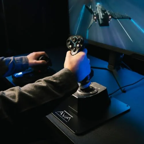 Poignée additionnelle - THRUSTMASTER - Sol-R 3 AVA Add-On Grip - Technologie HEART - 21 boutons - 6 axes - vue 3