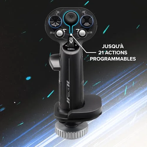 Poignée additionnelle - THRUSTMASTER - Sol-R 3 AVA Add-On Grip - Technologie HEART - 21 boutons - 6 axes - vue 4