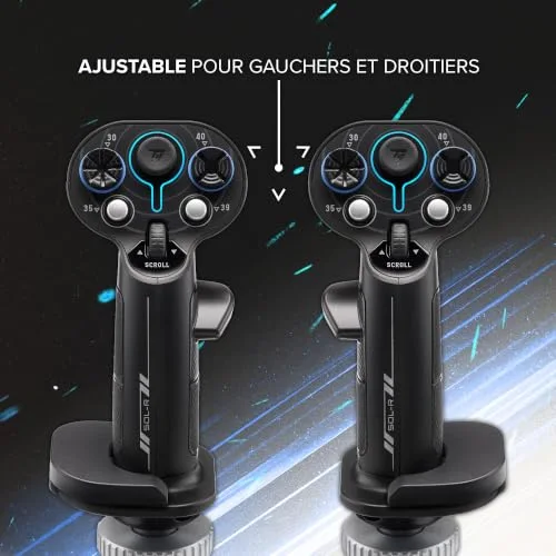 Poignée additionnelle - THRUSTMASTER - Sol-R 3 AVA Add-On Grip - Technologie HEART - 21 boutons - 6 axes - vue 9