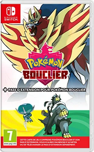 Pokémon Bouclier + Pass d’Extension Switch