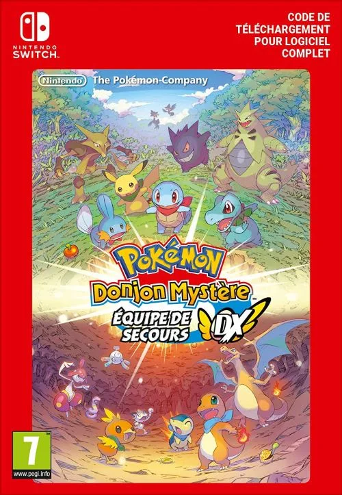 Nintendo Pokémon Donjon Mystère Équipe de Secours DX Switch