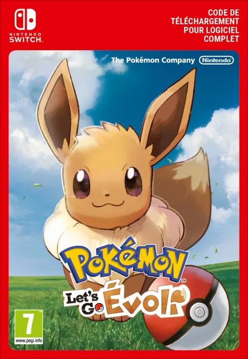 Nintendo Pokémon Let's Go Évoli Switch
