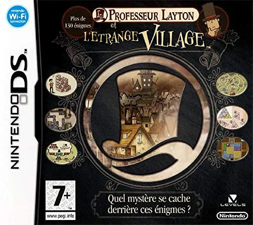 PROFESSEUR LAYTON ET LETRANGE VILLAGE / Jeu DS - vue 2