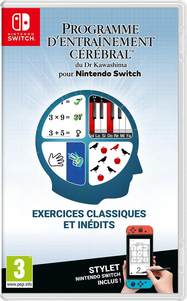 Nintendo Programme d'entraînement cérébral du Dr Kawashima - Switch