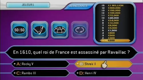 QUI VEUT GAGNER DES MILLIONS 2ème édition / JEU CO - vue 7