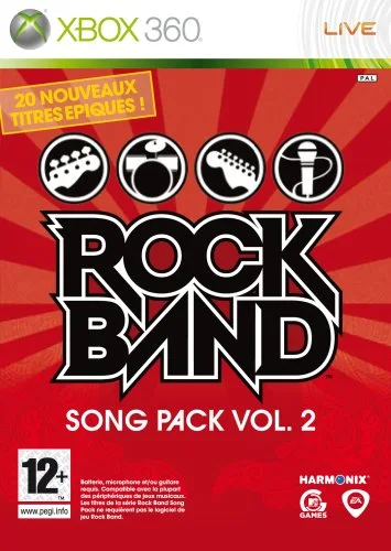 Rock Band Track Pack Volume 2 Xbox 360