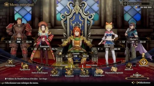 Romancing SaGa 2: Revenge of the Seven Switch - vue 3