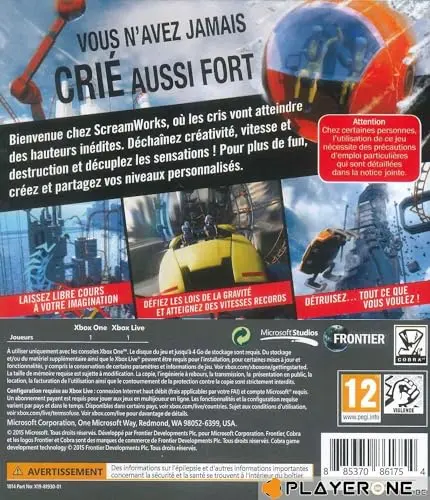 ScreamRide Jeu Xbox One - vue 2