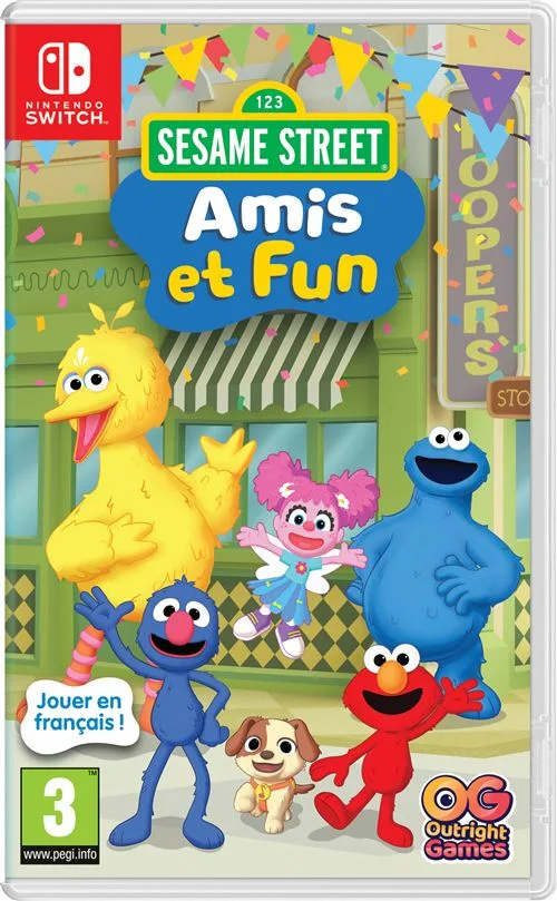Outright Games Sesame Street: Amis et Fun Switch