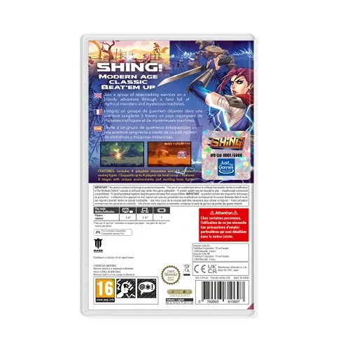 Shing! Jeu Switch - vue 2