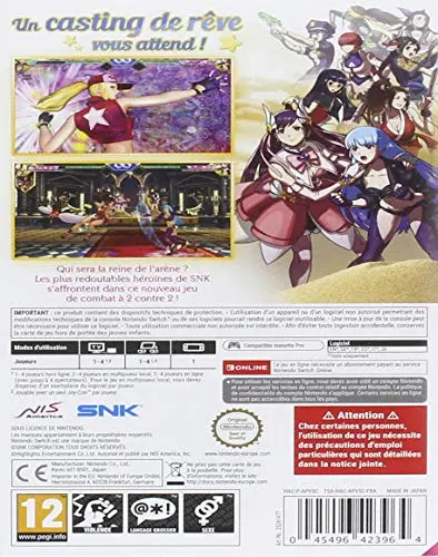 SNK Heroines: Tag Team Frenzy • Jeu Nintendo Switch - vue 2
