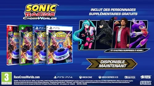 Sonic Racing: CrossWorlds PS5 - vue 2