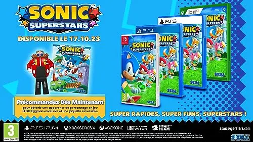 Sonic Superstars PS4 - vue 2