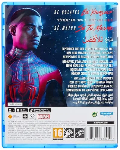 SONY JEUX PS5 SPIDER MAN MILES MORALES - vue 3