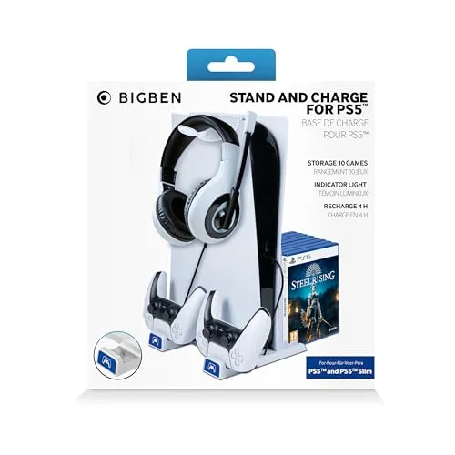 Stand & Charge Kit PS5 Slim - vue 3