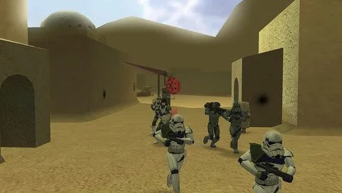 STAR WARS BATTLEFRONT RENEGADE SQUADRON / PSP - vue 2