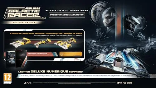 Star Wars Galactic Racer Deluxe PS5 - vue 2