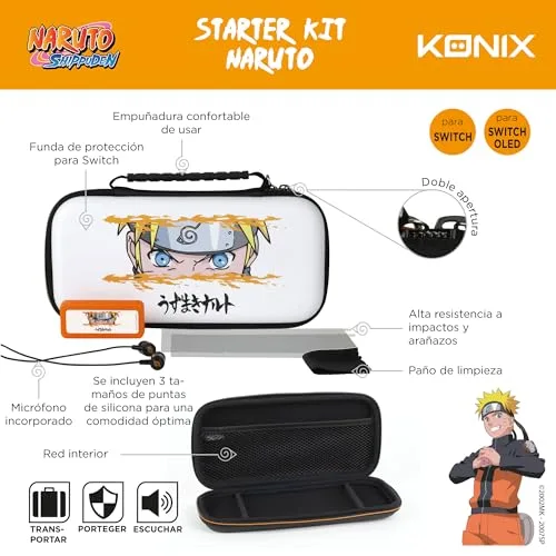 Starter Kit - KONIX - Naruto - Switch - vue 6