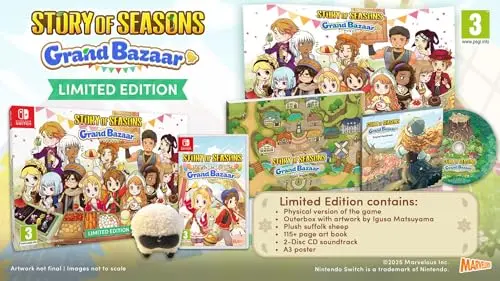 Story of Seasons : Grand Bazaar - Jeu Nintendo Switch - Edition limitée - vue 2