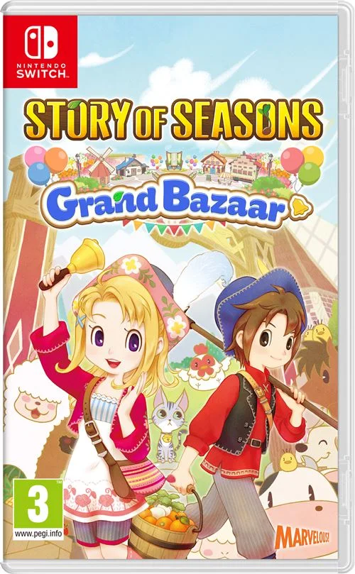 Marvelous Europe Story of Seasons Grand Bazaar Switch