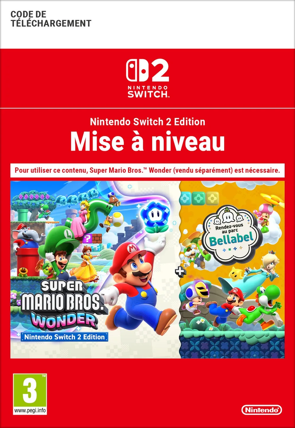 Nintendo Super Mario Bros. Wonder Switch 2