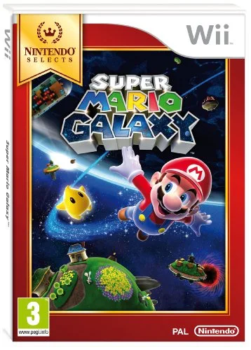 Super Mario Galaxy Selects Wii