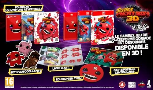Super Meat Boy 3D Édition Spéciale Switch 2 - vue 4