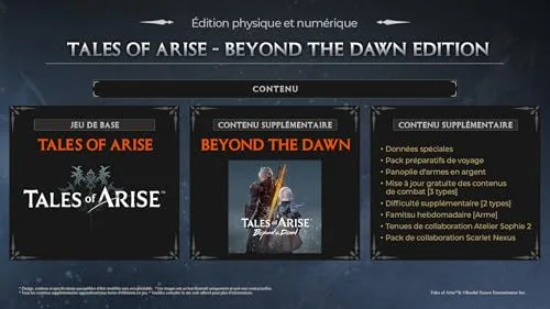 Tales of Arise - Beyond The Dawn Edition Switch 2 - vue 2