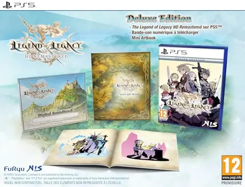 The Legend of Legacy : HD Remastered - Jeu PS5 - Deluxe Edition - vue 2