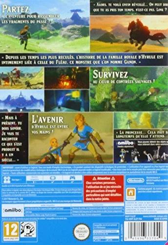 The Legend of Zelda : Breath of the Wild Jeu Wii U - vue 2