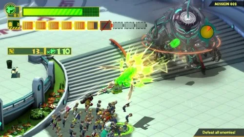 The Wonderful 101 Jeu Wii U - vue 9