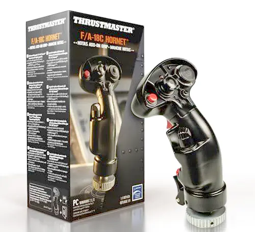 THRUSTMASTER Joystick FA 18C Hornet HOTAS Add-on grip - vue 5
