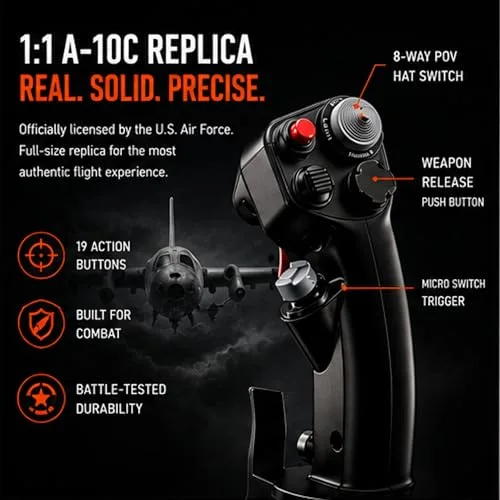THRUSTMASTER Joystick HOTAS WARTHOG - PC - vue 4