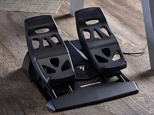 THRUSTMASTER Joystick TCA Officer Pack Airbus Edition : Réplique ergonomique du Mini-manche et Quadrant Airbus - vue 5
