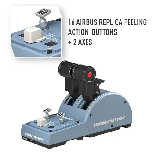 THRUSTMASTER - Joystick - TCA Quadrant Airbus Edition - vue 6