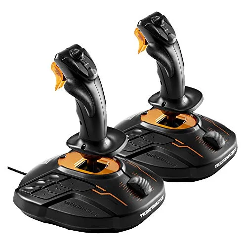 THRUSTMASTER Lot de 2 joysticks HOTAS SPACE SIM DUO STICK - PC T16000M - vue 3