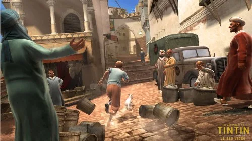 TINTIN - LE SECRET DE LA LICORNE / Jeu X360 - vue 3