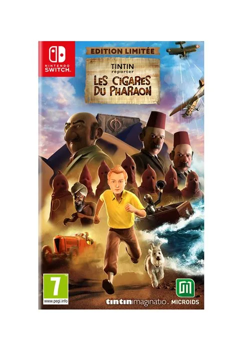Microids Tintin Reporter Les Cigares Du Pharaon Switch