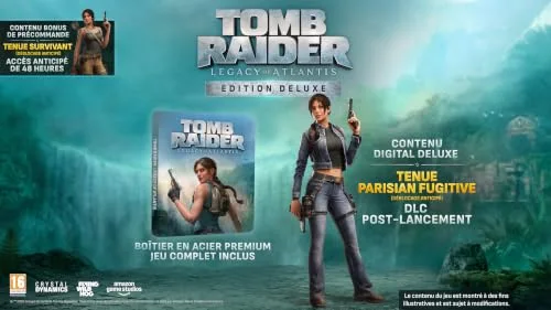 Tomb Raider: Legacy of Atlantis Deluxe Edition Xbox - vue 2