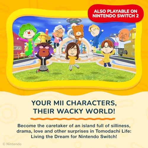 Tomodachi Life : Une vie de rêve - JEU NINTENDO SWITCH - vue 2