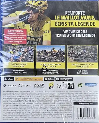 Tour de France 2024 PS5 - vue 2