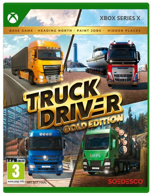 MDF- MICROIDS DISTRIBUTION Truck Driver Gold Edition Xbox