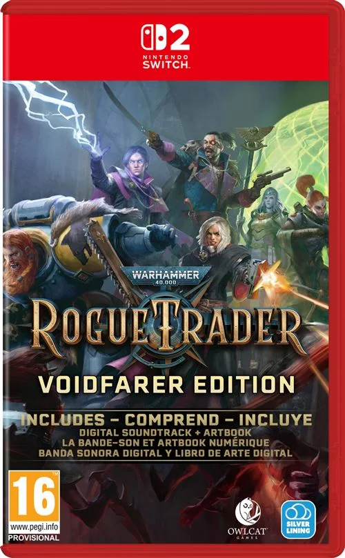 Owlcat Games Warhammer 40,000 Rogue Trader Voidfarer Edition Switch 2