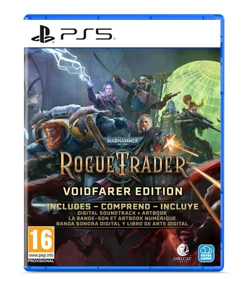 Silver Lining Warhammer 40K Rogue Trader Voidfarer Edition PS5