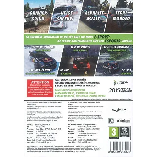 WRC 5 PC - vue 2