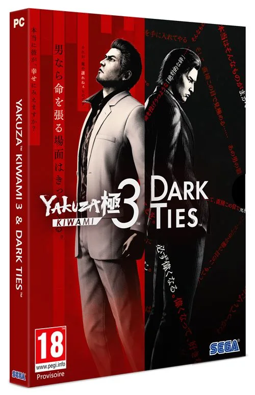 SEGA Yakuza Kiwami 3 & Dark Ties PC
