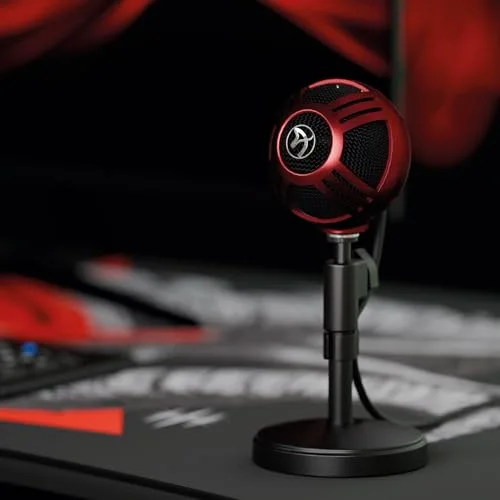 Arozzi Sfera Microphone USB rouge - vue 4