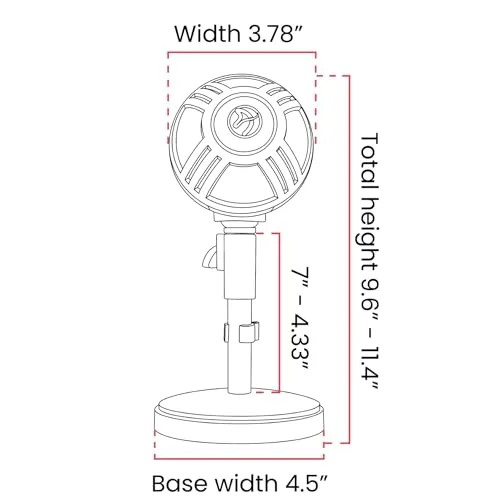 Arozzi Sfera Pro Microphone Argent - vue 2