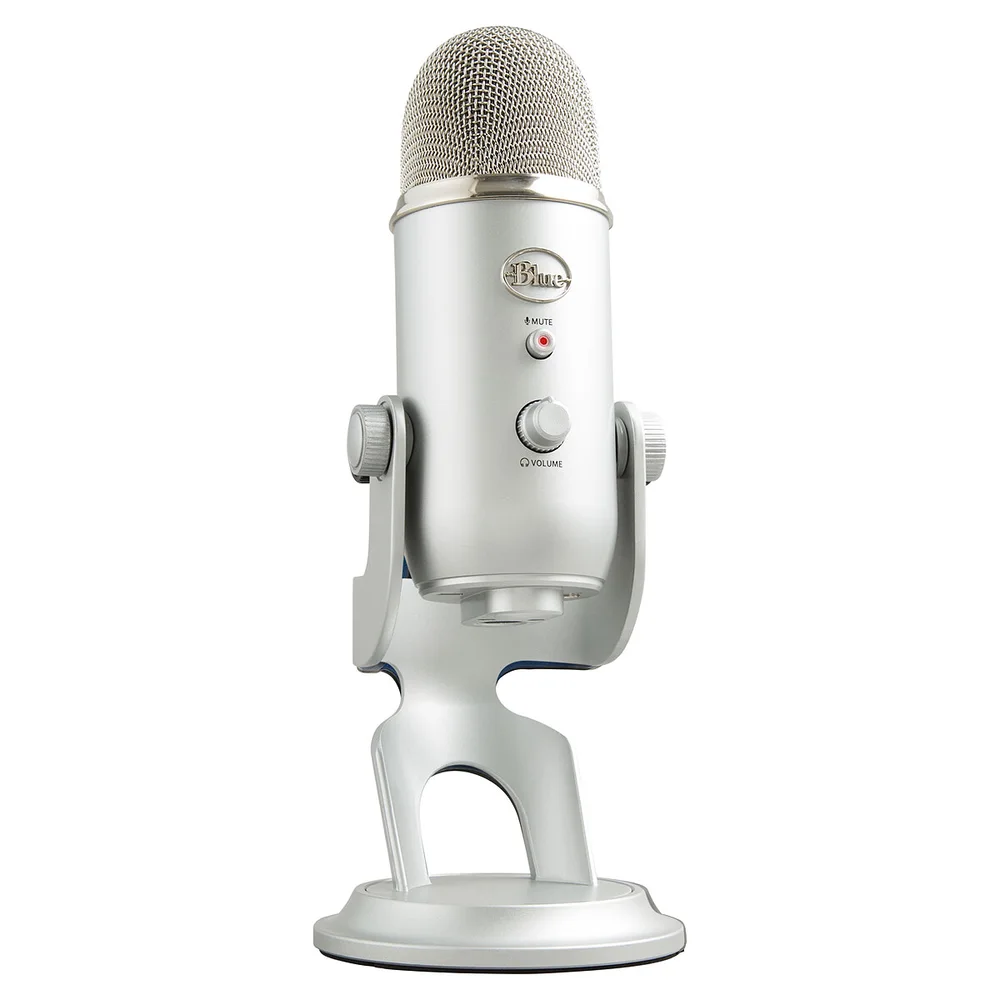 blue-microphones Blue Microphones Yeti Argent