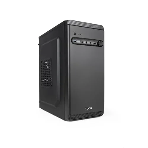 TooQ TQC-4702U3C-B boîtier Mini-Tour micro-ATX